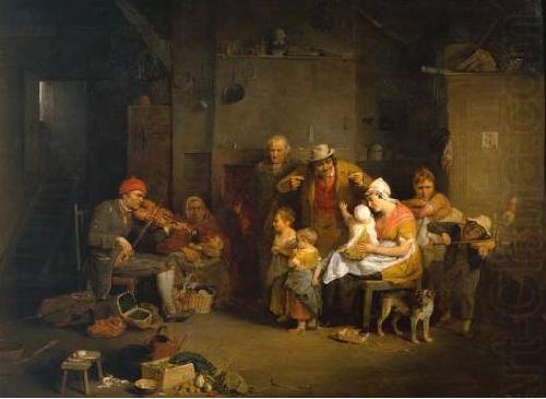 Sir David Wilkie The Blind Fiddler china oil painting image